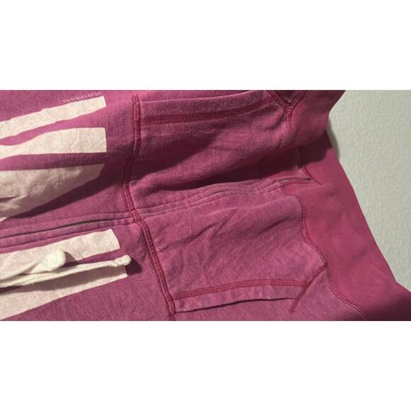Victoria's Secret Pink Hoodie - Purple and White - Picture 3 of 8
